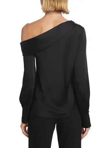 SIMKHAI Women's Alice Off-The-Shoulder Top - Black | Thumbnail 5 SIMKHAI Women's Alice Off-The-Shoulder Top - Black | Thumbnail 5