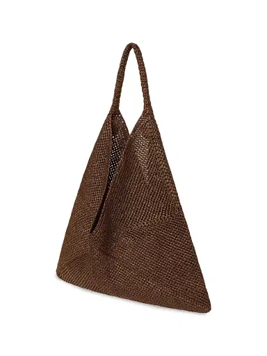 A.L.C. Women's Sid Woven Shoulder Bag - Chocolate | Thumbnail 2 A.L.C. Women's Sid Woven Shoulder Bag - Chocolate | Thumbnail 2