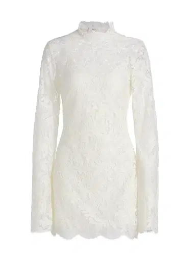 A.L.C. Women's Eden Botanical Lace Minidress - Ecru | Thumbnail 1 A.L.C. Women's Eden Botanical Lace Minidress - Ecru | Thumbnail 1