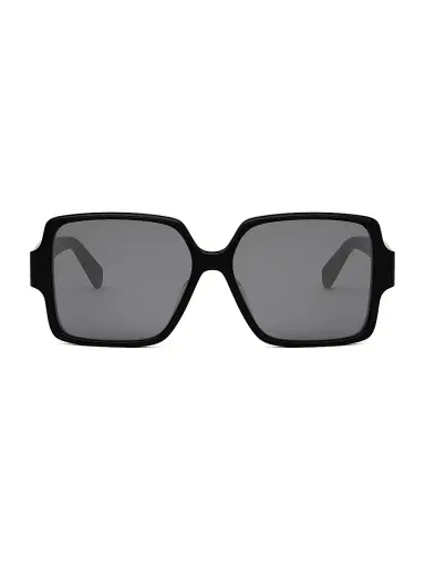 CELINE Women's Triomphe 60MM Square Sunglasses - Black Grey | Thumbnail 2 CELINE Women's Triomphe 60MM Square Sunglasses - Black Grey | Thumbnail 2