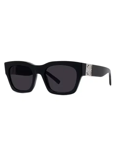 Givenchy Women's 4G 55MM Square Sunglasses - Shiny Black Smoke | Thumbnail 2 Givenchy Women's 4G 55MM Square Sunglasses - Shiny Black Smoke | Thumbnail 2