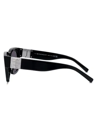 Givenchy Women's 4G 55MM Square Sunglasses - Shiny Black Smoke | Thumbnail 3 Givenchy Women's 4G 55MM Square Sunglasses - Shiny Black Smoke | Thumbnail 3