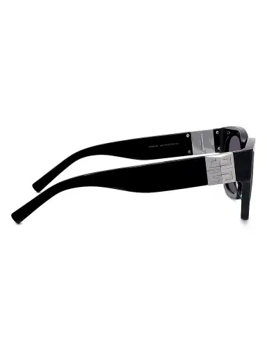 Givenchy Women's 4G 55MM Square Sunglasses - Shiny Black Smoke | Thumbnail 7 Givenchy Women's 4G 55MM Square Sunglasses - Shiny Black Smoke | Thumbnail 7