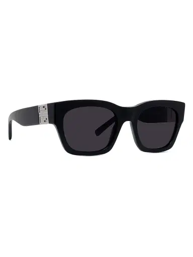 Givenchy Women's 4G 55MM Square Sunglasses - Shiny Black Smoke | Thumbnail 8 Givenchy Women's 4G 55MM Square Sunglasses - Shiny Black Smoke | Thumbnail 8