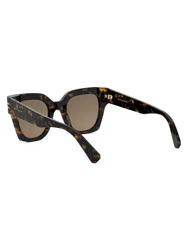 BVLGARI Women's B. ZERO1 49MM Butterfly Sunglasses - Dark Havana Brown | Thumbnail 4 BVLGARI Women's B. ZERO1 49MM Butterfly Sunglasses - Dark Havana Brown | Thumbnail 4
