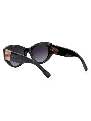 BVLGARI Women's Tubogas 52MM Oval Sunglasses | Thumbnail 3 BVLGARI Women's Tubogas 52MM Oval Sunglasses | Thumbnail 3