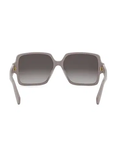 CELINE Women's Triomphe 60MM Square Sunglasses - Light Brown | Thumbnail 5 CELINE Women's Triomphe 60MM Square Sunglasses - Light Brown | Thumbnail 5