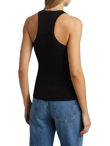 A.L.C. Women's Iris Rib-Knit Tank | Thumbnail 5 A.L.C. Women's Iris Rib-Knit Tank | Thumbnail 5