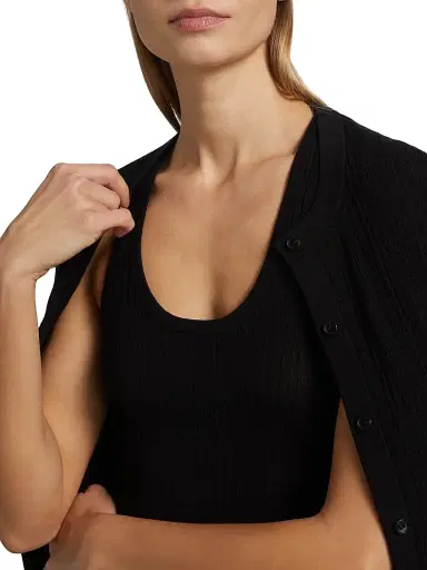 A.L.C. Women's Iris Rib-Knit Tank | Thumbnail 6 A.L.C. Women's Iris Rib-Knit Tank | Thumbnail 6