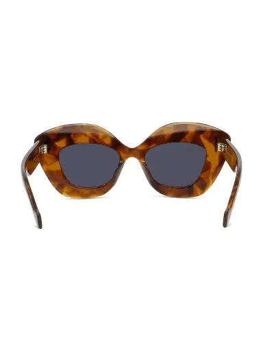 Loewe Women's Anagram 48MM Cat-Eye Sunglasses - Tortoise Havana Blue | Thumbnail 5 Loewe Women's Anagram 48MM Cat-Eye Sunglasses - Tortoise Havana Blue | Thumbnail 5
