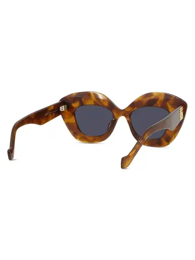 Loewe Women's Anagram 48MM Cat-Eye Sunglasses - Tortoise Havana Blue | Thumbnail 6 Loewe Women's Anagram 48MM Cat-Eye Sunglasses - Tortoise Havana Blue | Thumbnail 6
