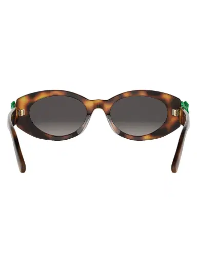 Dior Women's Clover B1l 52MM Oval Sunglasses - Blonde Havana Gradient Smoke | Thumbnail 5 Dior Women's Clover B1l 52MM Oval Sunglasses - Blonde Havana Gradient Smoke | Thumbnail 5
