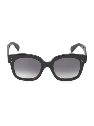 CELINE Women's 54MM Square Cat-Eye Sunglasses - Smoke Black | Thumbnail 2 CELINE Women's 54MM Square Cat-Eye Sunglasses - Smoke Black | Thumbnail 2