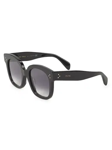 CELINE Women's 54MM Square Cat-Eye Sunglasses - Smoke Black | Thumbnail 1 CELINE Women's 54MM Square Cat-Eye Sunglasses - Smoke Black | Thumbnail 1