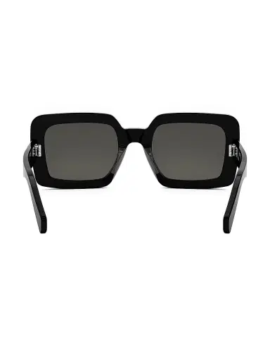 CELINE Women's Triomphe 56MM Square Sunglasses - Dark Grey Black | Thumbnail 5 CELINE Women's Triomphe 56MM Square Sunglasses - Dark Grey Black | Thumbnail 5