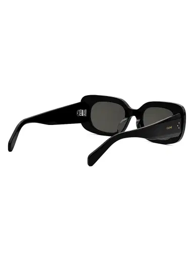 CELINE Women's Bold 3 Dots 51MM Rectangular Sunglasses - Black Smoke | Thumbnail 6 CELINE Women's Bold 3 Dots 51MM Rectangular Sunglasses - Black Smoke | Thumbnail 6