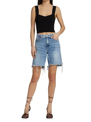 A.L.C. Women's Jordana Knit Crop Top - Black | Thumbnail 2 A.L.C. Women's Jordana Knit Crop Top - Black | Thumbnail 2