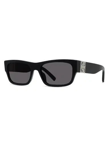 Givenchy Women's 4G 56MM Rectangular Sunglasses - Black Smoke | Thumbnail 2 Givenchy Women's 4G 56MM Rectangular Sunglasses - Black Smoke | Thumbnail 2