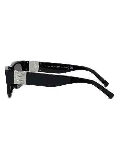 Givenchy Women's 4G 56MM Rectangular Sunglasses - Black Smoke | Thumbnail 4 Givenchy Women's 4G 56MM Rectangular Sunglasses - Black Smoke | Thumbnail 4