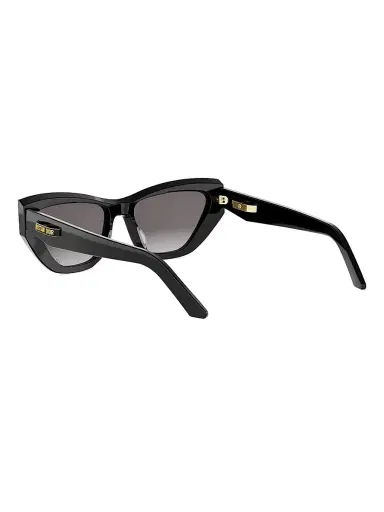 Dior Women's C B6I 56MM Cat-Eye Sunglasses - Shiny Black And Gradient Smoke | Thumbnail 4 Dior Women's C B6I 56MM Cat-Eye Sunglasses - Shiny Black And Gradient Smoke | Thumbnail 4
