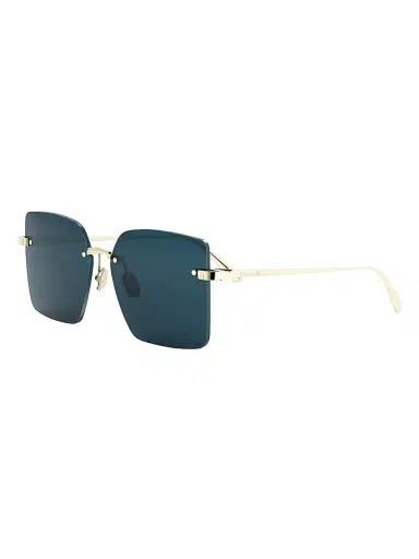 Dior Women's C S3U 58MM Square Sunglasses - Shiny Gold Blue | Thumbnail 1 Dior Women's C S3U 58MM Square Sunglasses - Shiny Gold Blue | Thumbnail 1