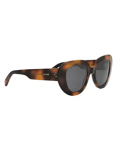 CELINE Women's 3 Dots 51MM Butterfly Sunglasses - Blonde Havana Grey | Thumbnail 8 CELINE Women's 3 Dots 51MM Butterfly Sunglasses - Blonde Havana Grey | Thumbnail 8