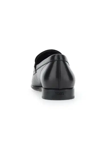 Tod's Men's Leather Penny Loafers - Black | Thumbnail 3 Tod's Men's Leather Penny Loafers - Black | Thumbnail 3