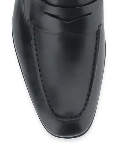 Tod's Men's Leather Penny Loafers - Black | Thumbnail 4 Tod's Men's Leather Penny Loafers - Black | Thumbnail 4