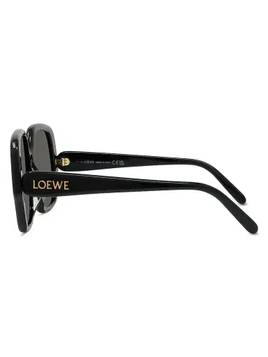 Loewe Women's Havana 54MM Square Sunglasses - Black Dark Grey | Thumbnail 3 Loewe Women's Havana 54MM Square Sunglasses - Black Dark Grey | Thumbnail 3