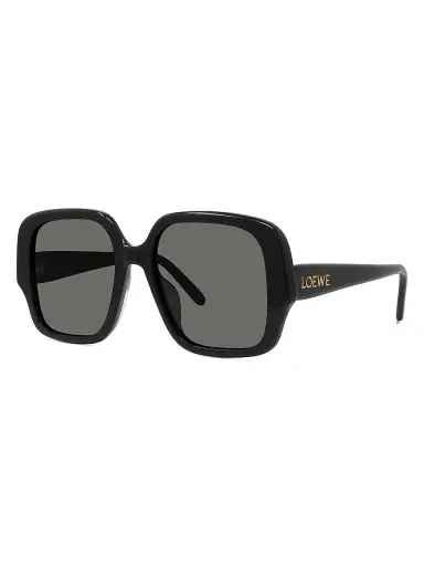 Loewe Women's Havana 54MM Square Sunglasses - Black Dark Grey | Thumbnail 1 Loewe Women's Havana 54MM Square Sunglasses - Black Dark Grey | Thumbnail 1
