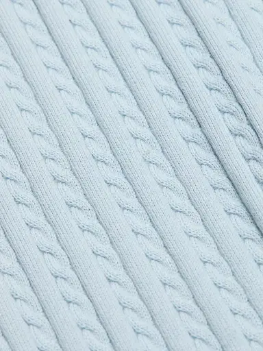 Simkhai Women's Cable-Knit Cotton-Cashmere Crop Joggers | Thumbnail 7 Simkhai Women's Cable-Knit Cotton-Cashmere Crop Joggers | Thumbnail 7