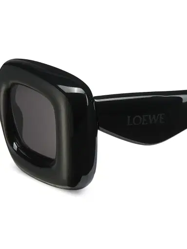Loewe Women's 41MM Square Sunglasses - Shiny Black | Thumbnail 3 Loewe Women's 41MM Square Sunglasses - Shiny Black | Thumbnail 3
