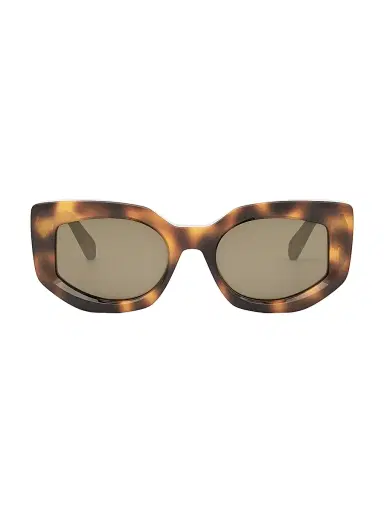 CELINE Women's Bold Three Dots 54MM Butterfly Sunglasses - Blonde Havana Brown | Thumbnail 2 CELINE Women's Bold Three Dots 54MM Butterfly Sunglasses - Blonde Havana Brown | Thumbnail 2