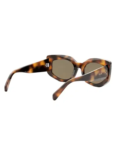 CELINE Women's Bold Three Dots 54MM Butterfly Sunglasses - Blonde Havana Brown | Thumbnail 6 CELINE Women's Bold Three Dots 54MM Butterfly Sunglasses - Blonde Havana Brown | Thumbnail 6