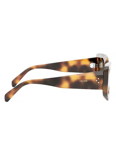 CELINE Women's Bold Three Dots 54MM Butterfly Sunglasses - Blonde Havana Brown | Thumbnail 7 CELINE Women's Bold Three Dots 54MM Butterfly Sunglasses - Blonde Havana Brown | Thumbnail 7
