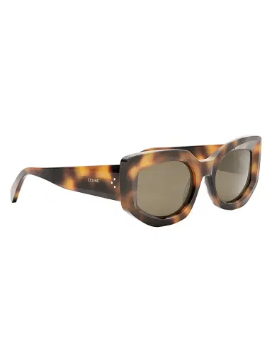 CELINE Women's Bold Three Dots 54MM Butterfly Sunglasses - Blonde Havana Brown | Thumbnail 8 CELINE Women's Bold Three Dots 54MM Butterfly Sunglasses - Blonde Havana Brown | Thumbnail 8