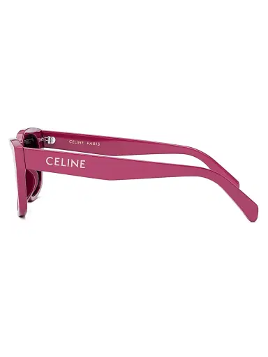 CELINE Women's Monochroms 03 56MM Square Sunglasses - Shiny Pink | Thumbnail 4 CELINE Women's Monochroms 03 56MM Square Sunglasses - Shiny Pink | Thumbnail 4