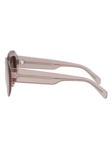 CELINE Women's 3 Dots 51MM Butterfly Sunglasses - Pink Smoke | Thumbnail 3 CELINE Women's 3 Dots 51MM Butterfly Sunglasses - Pink Smoke | Thumbnail 3