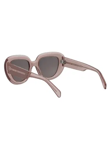 CELINE Women's 3 Dots 51MM Butterfly Sunglasses - Pink Smoke | Thumbnail 4 CELINE Women's 3 Dots 51MM Butterfly Sunglasses - Pink Smoke | Thumbnail 4