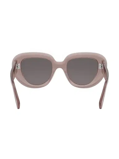 CELINE Women's 3 Dots 51MM Butterfly Sunglasses - Pink Smoke | Thumbnail 5 CELINE Women's 3 Dots 51MM Butterfly Sunglasses - Pink Smoke | Thumbnail 5