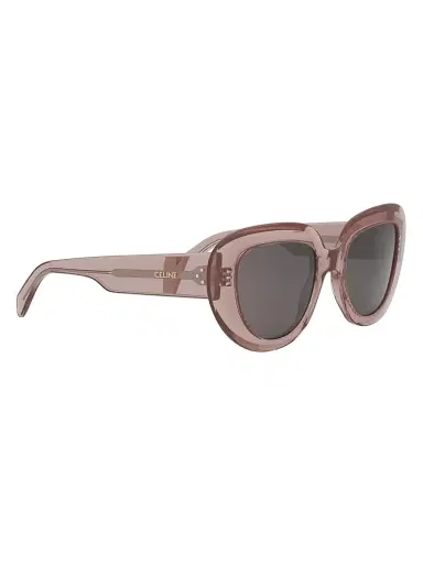 CELINE Women's 3 Dots 51MM Butterfly Sunglasses - Pink Smoke | Thumbnail 8 CELINE Women's 3 Dots 51MM Butterfly Sunglasses - Pink Smoke | Thumbnail 8