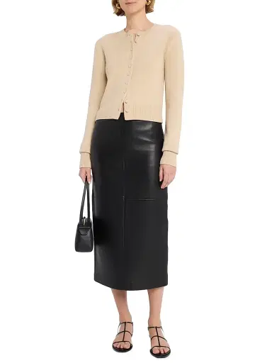 A.L.C. Women's Skyler Cashmere Cardigan - Agate Stone | Thumbnail 2 A.L.C. Women's Skyler Cashmere Cardigan - Agate Stone | Thumbnail 2