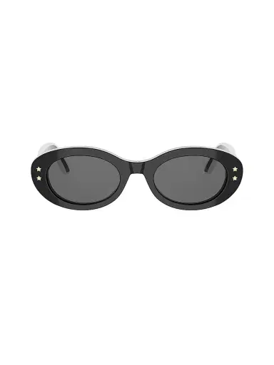 Dior Women's Pacific B4I 51MM Oval Sunglasses - Shiny Black And Smoke | Thumbnail 2 Dior Women's Pacific B4I 51MM Oval Sunglasses - Shiny Black And Smoke | Thumbnail 2