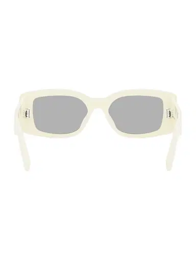 CELINE Women's Triomphe 53MM Rectangular Sunglasses - Bone Smoke | Thumbnail 5 CELINE Women's Triomphe 53MM Rectangular Sunglasses - Bone Smoke | Thumbnail 5