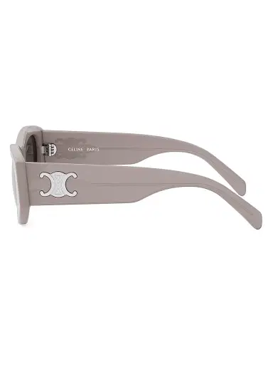 CELINE Women's Triomphe 55MM Geometric Sunglasses - Light Brown | Thumbnail 3 CELINE Women's Triomphe 55MM Geometric Sunglasses - Light Brown | Thumbnail 3