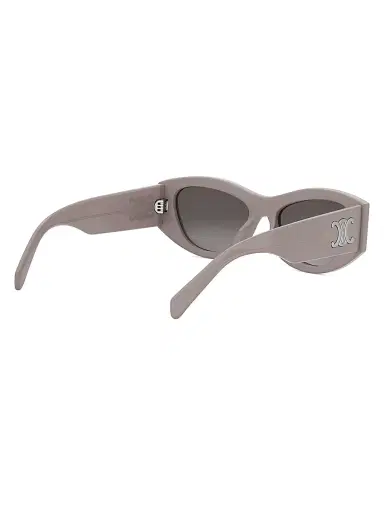 CELINE Women's Triomphe 55MM Geometric Sunglasses - Light Brown | Thumbnail 6 CELINE Women's Triomphe 55MM Geometric Sunglasses - Light Brown | Thumbnail 6
