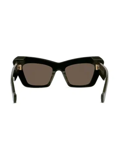 LOEWE Women's Anagram 51MM Cat-Eye Sunglasses - Dark Olive Green Brown | Thumbnail 5 LOEWE Women's Anagram 51MM Cat-Eye Sunglasses - Dark Olive Green Brown | Thumbnail 5