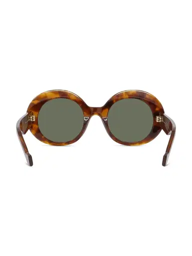 Loewe Women's Anagram 50MM Oval Sunglasses - Green Havana | Thumbnail 5 Loewe Women's Anagram 50MM Oval Sunglasses - Green Havana | Thumbnail 5