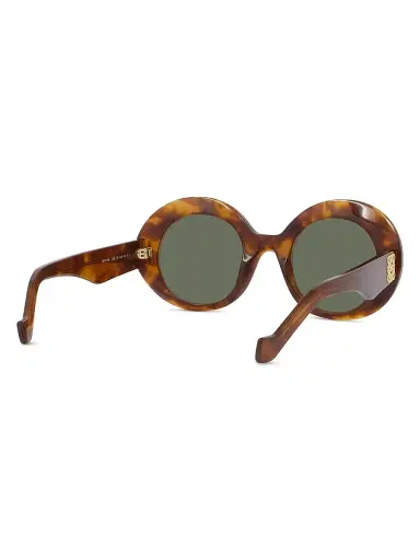 Loewe Women's Anagram 50MM Oval Sunglasses - Green Havana | Thumbnail 6 Loewe Women's Anagram 50MM Oval Sunglasses - Green Havana | Thumbnail 6