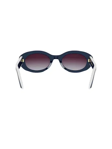 Dior Women's Pacific B4I 51MM Oval Sunglasses - Shiny Blue And Gradient Bordeaux | Thumbnail 5 Dior Women's Pacific B4I 51MM Oval Sunglasses - Shiny Blue And Gradient Bordeaux | Thumbnail 5
